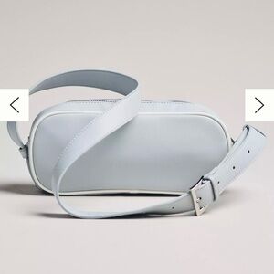 NWT Anthropologie Melie Bianco Shoulder Handbag in light blue